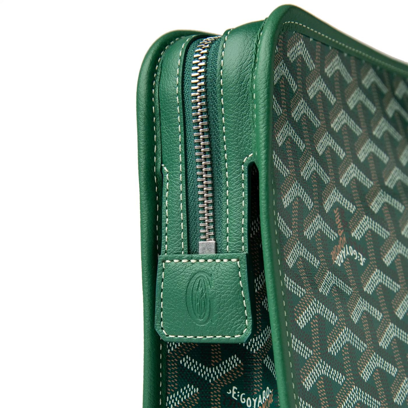 Trousse de toilette Goyard Jouvence GM Vert Washbag — vue 5