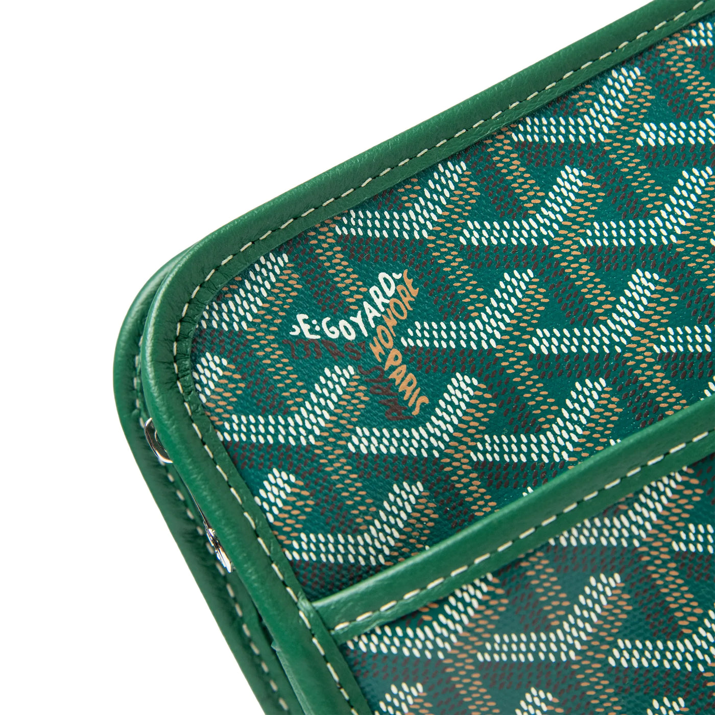 Trousse de toilette Goyard Jouvence MM Vert Washbag — vue 4