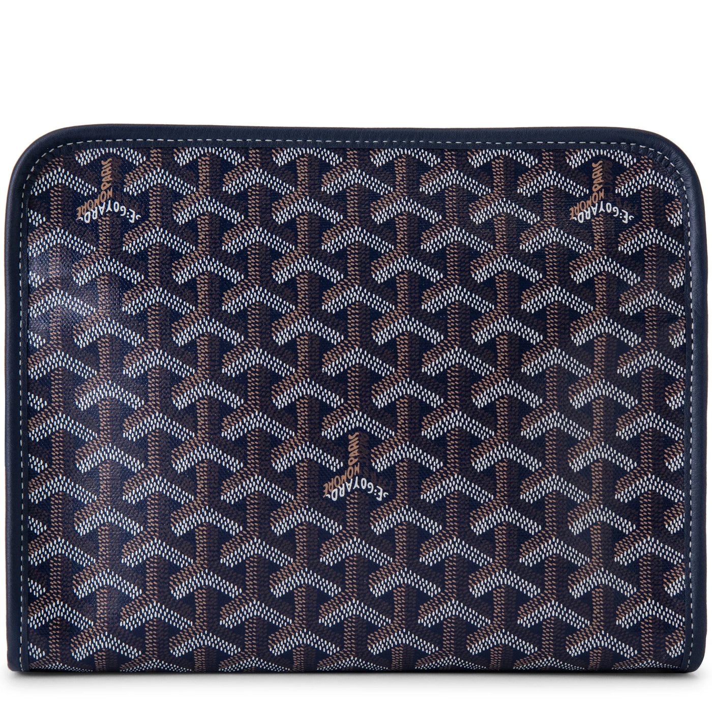 Trousse de toilette Goyard Jouvence MM Washbag Marine Bleu — vue 2