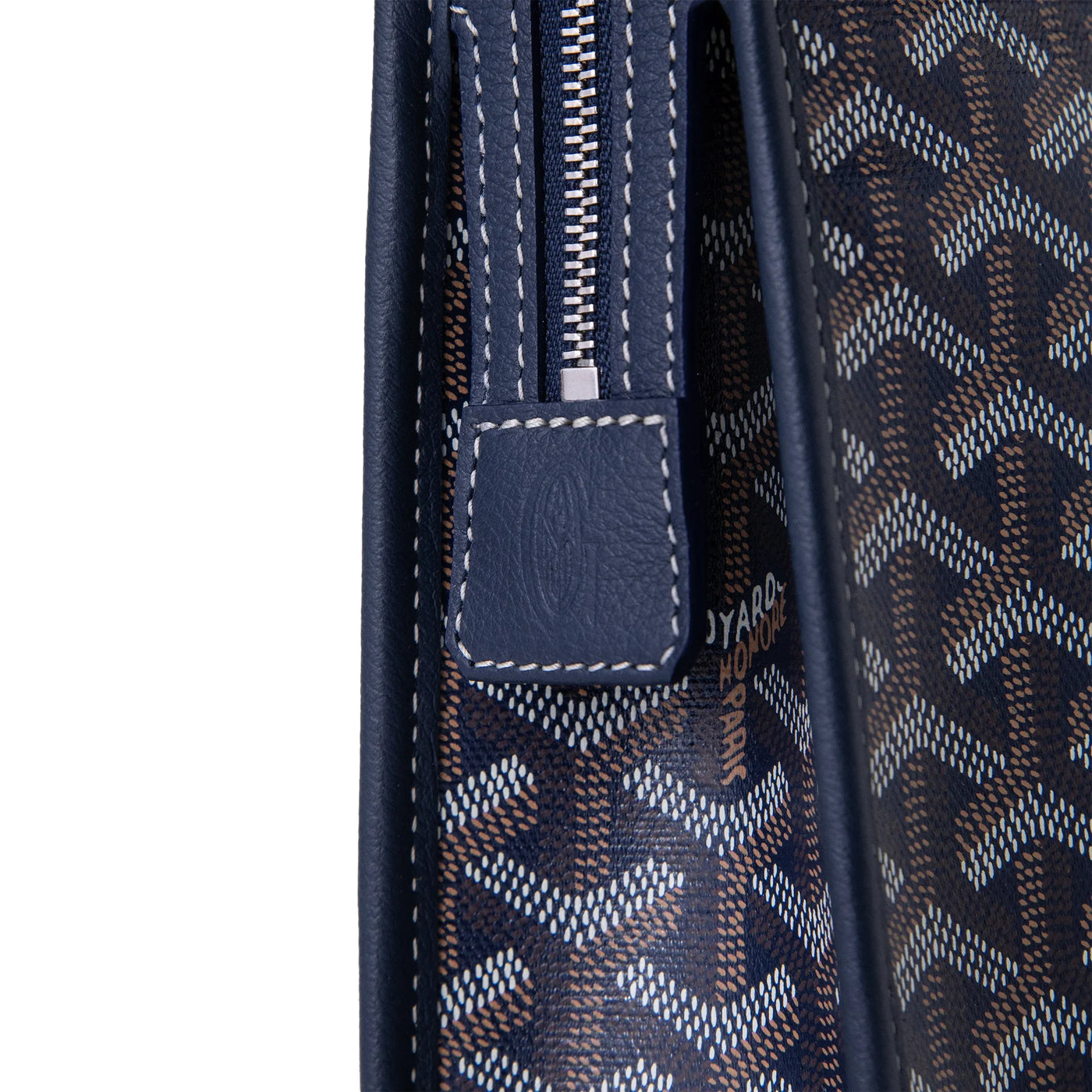 Trousse de toilette Goyard Jouvence MM Washbag Marine Bleu — vue 5
