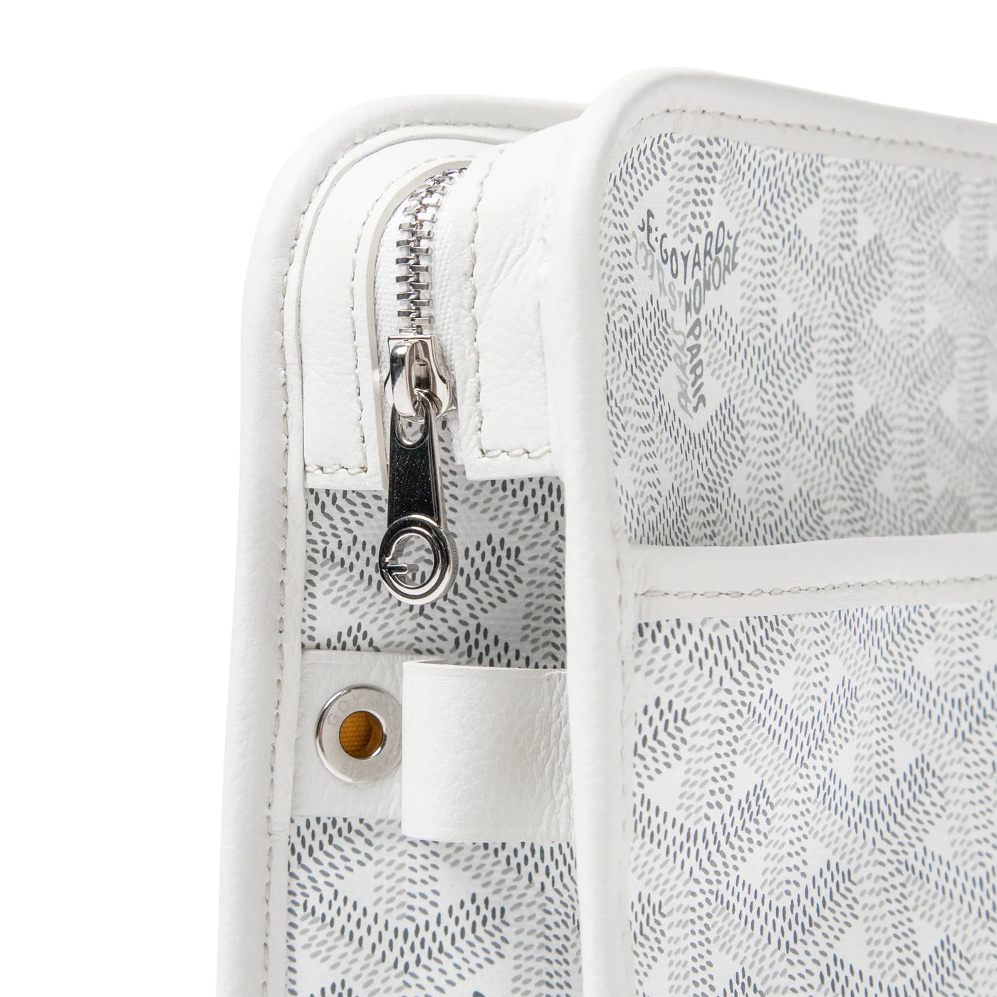 Trousse de toilette Goyard Jouvence MM Blanc Washbag — vue 4
