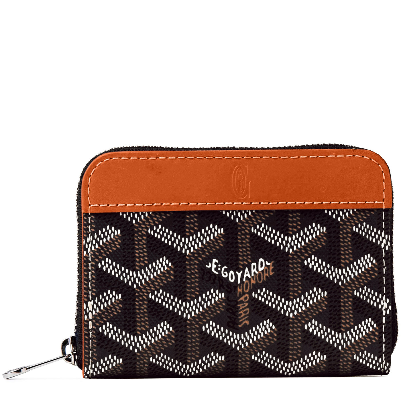 Portefeuille Goyard Matignon Noir Tan Mini