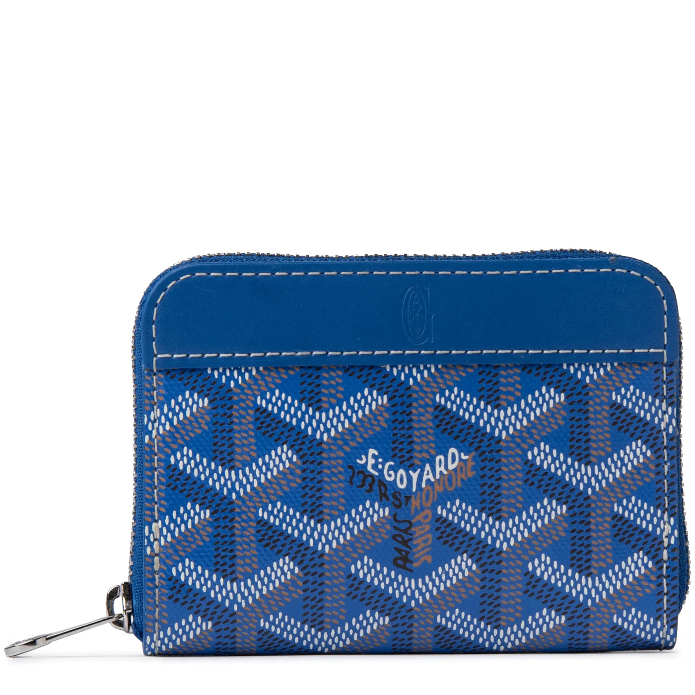 Portefeuille Goyard Matignon Sky Bleu Mini