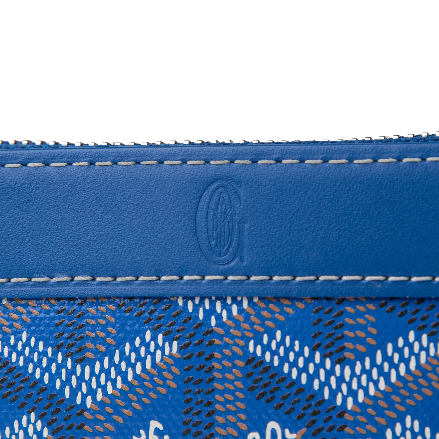 Portefeuille Goyard Matignon Sky Bleu Mini — vue 4