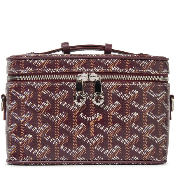 Trousse de toilette Goyard Muse Mini Burgundy Vanity