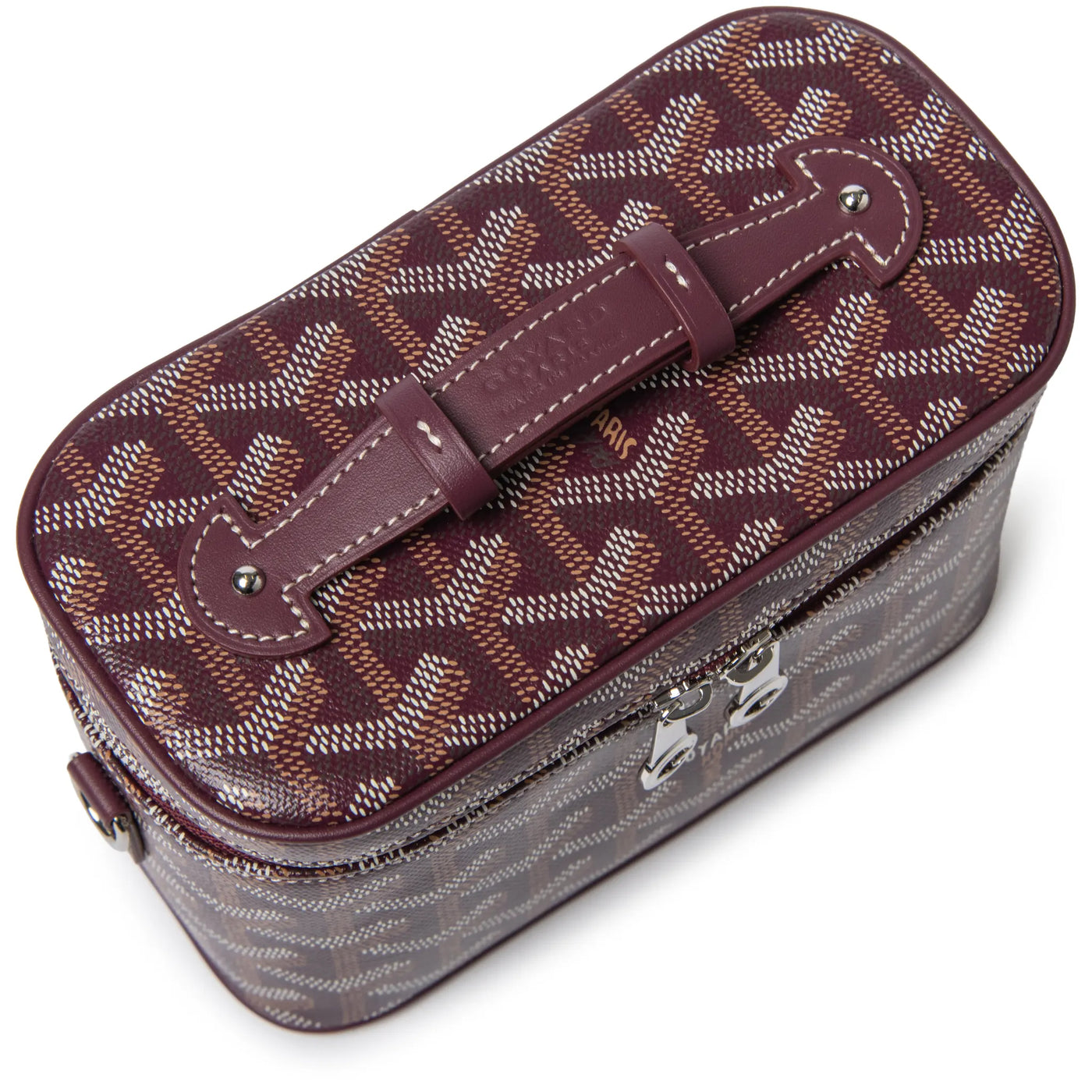Trousse de toilette Goyard Muse Mini Burgundy Vanity — vue 4