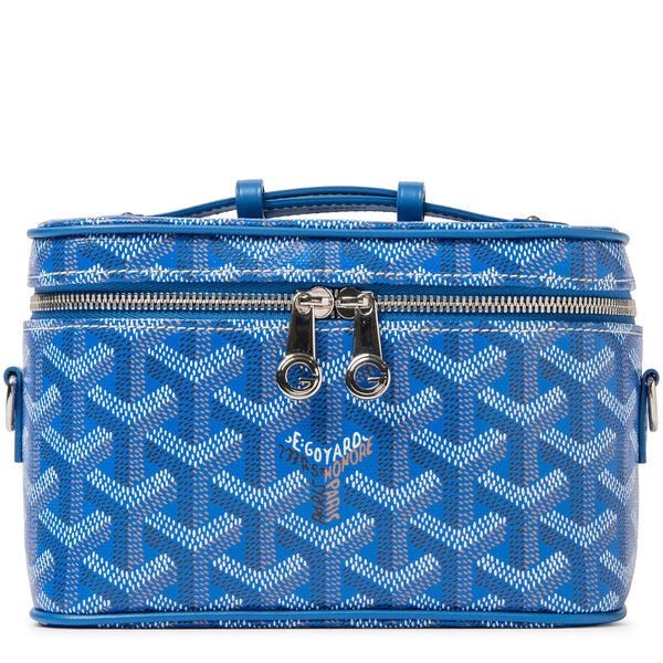 Trousse de toilette Goyard Muse Mini Sky Bleu Vanity