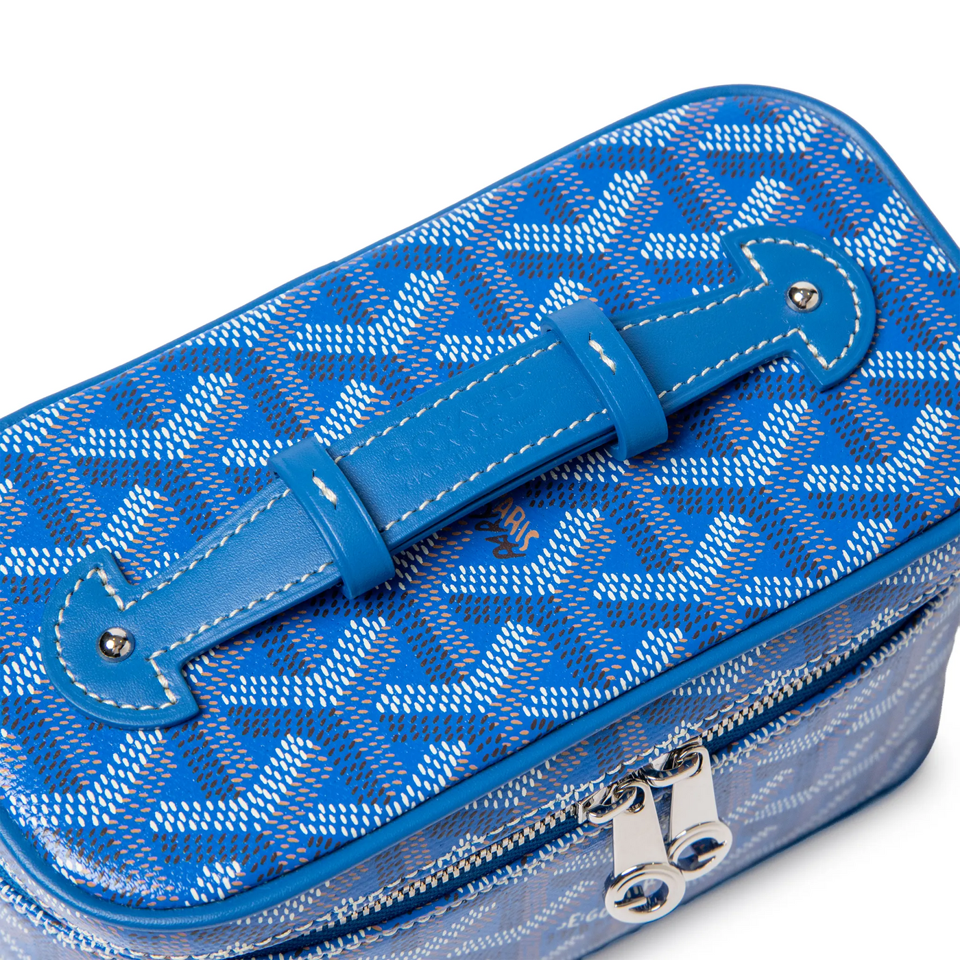 Trousse de toilette Goyard Muse Mini Sky Bleu Vanity — vue 4