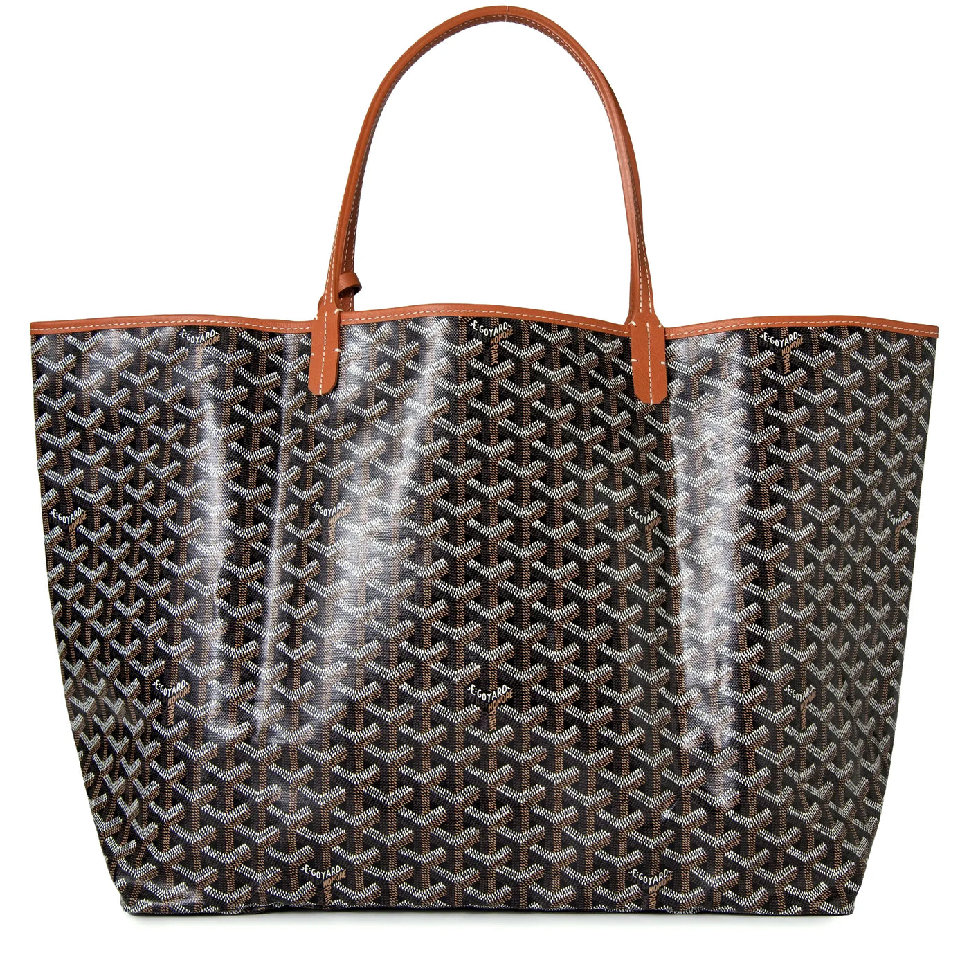 Cabas Goyard Saint Louis GM Noir Tan — vue 4