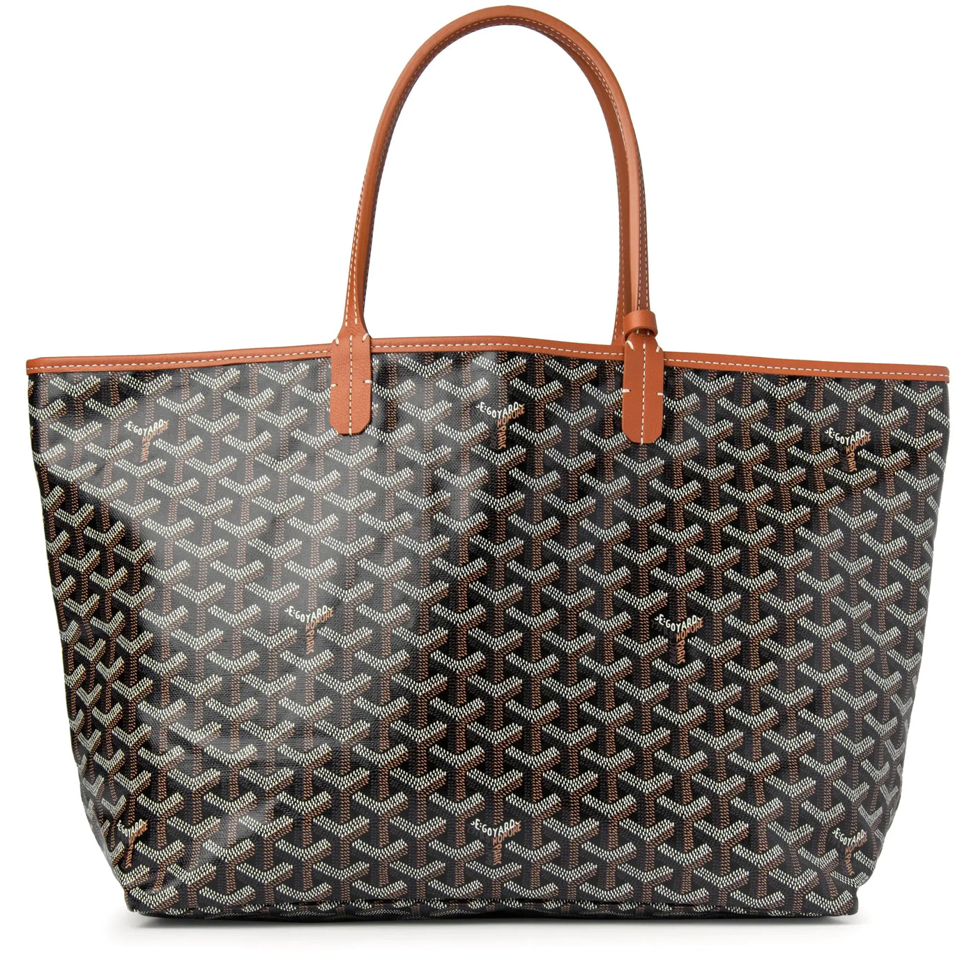 Cabas Goyard Saint Louis GM Noir Tan — vue 2