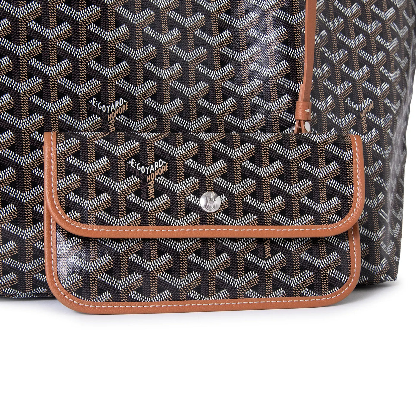 Cabas Goyard Saint Louis GM Noir Tan — vue 6