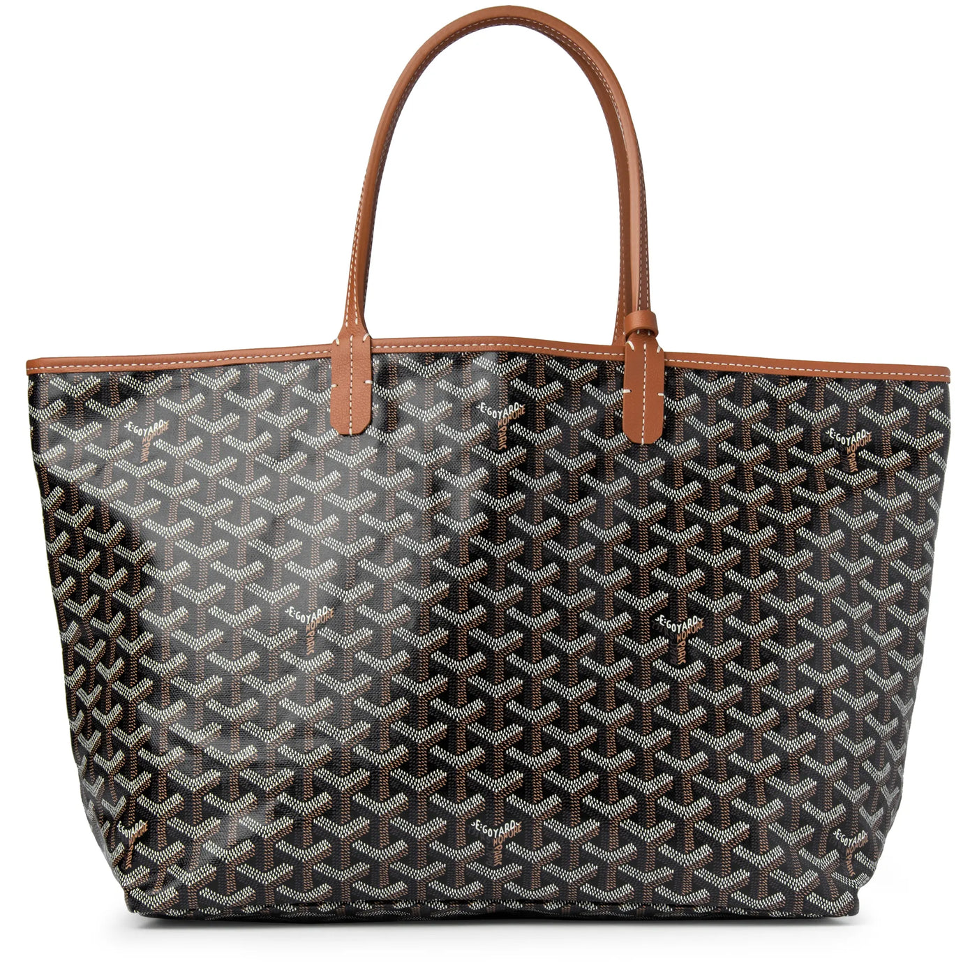 Cabas Goyard Saint Louis PM Noir Tan — vue 2