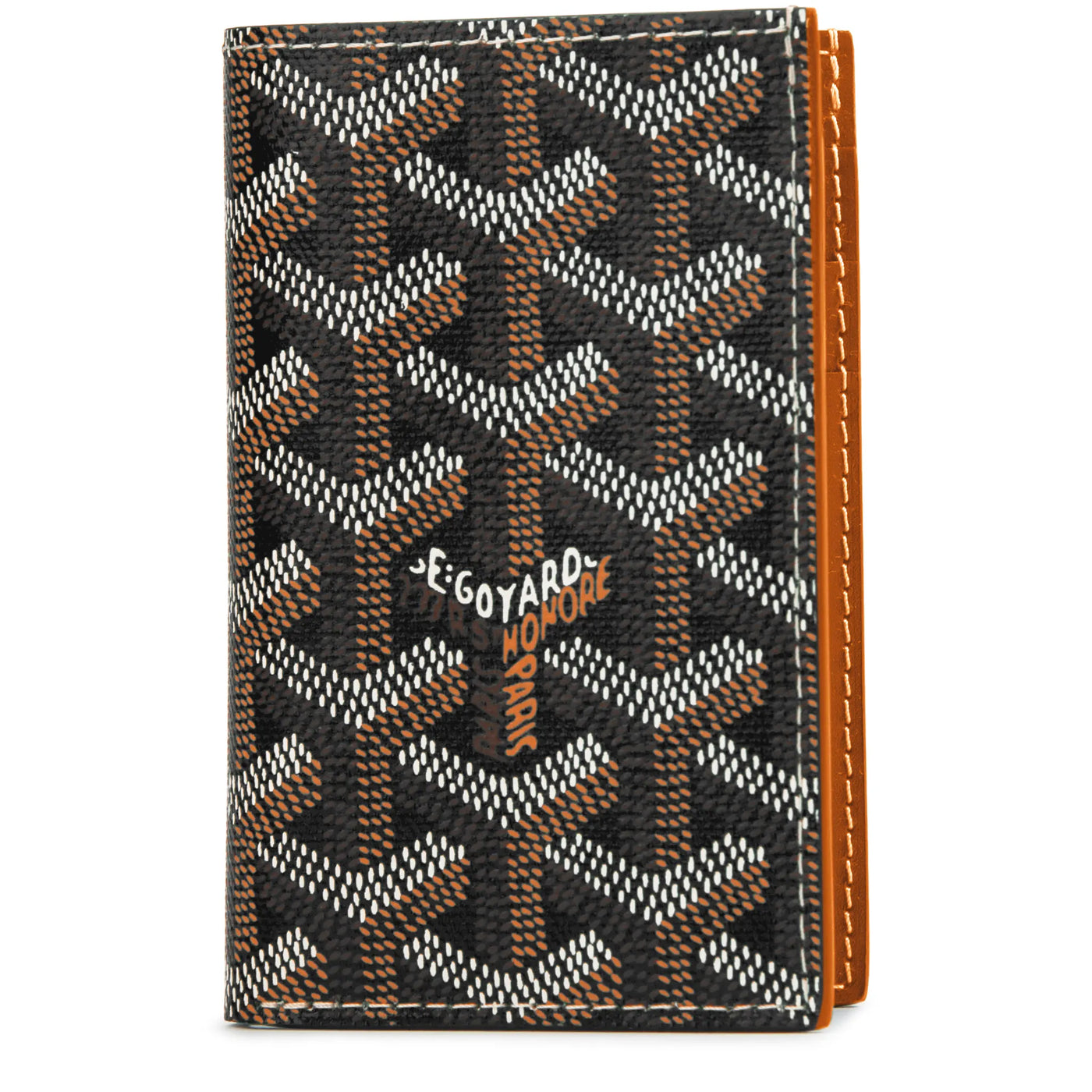 Portefeuille Goyard Saint-pierre Noir Tan