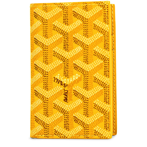 Portefeuille Goyard Saint-pierre Jaune