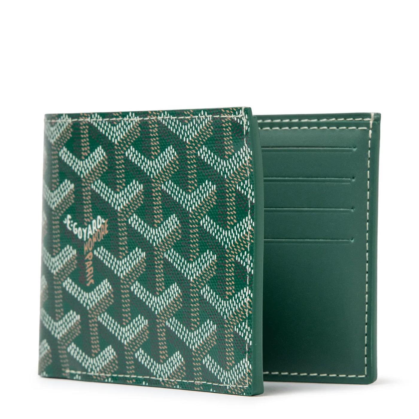 Portefeuille Goyard Victoire Vert — vue 3