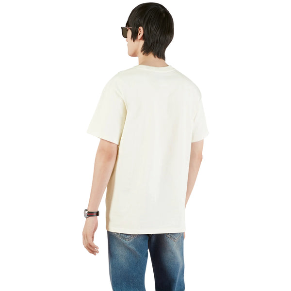 T-Shirt Gucci Blade Print Blanc T Shirt — alt
