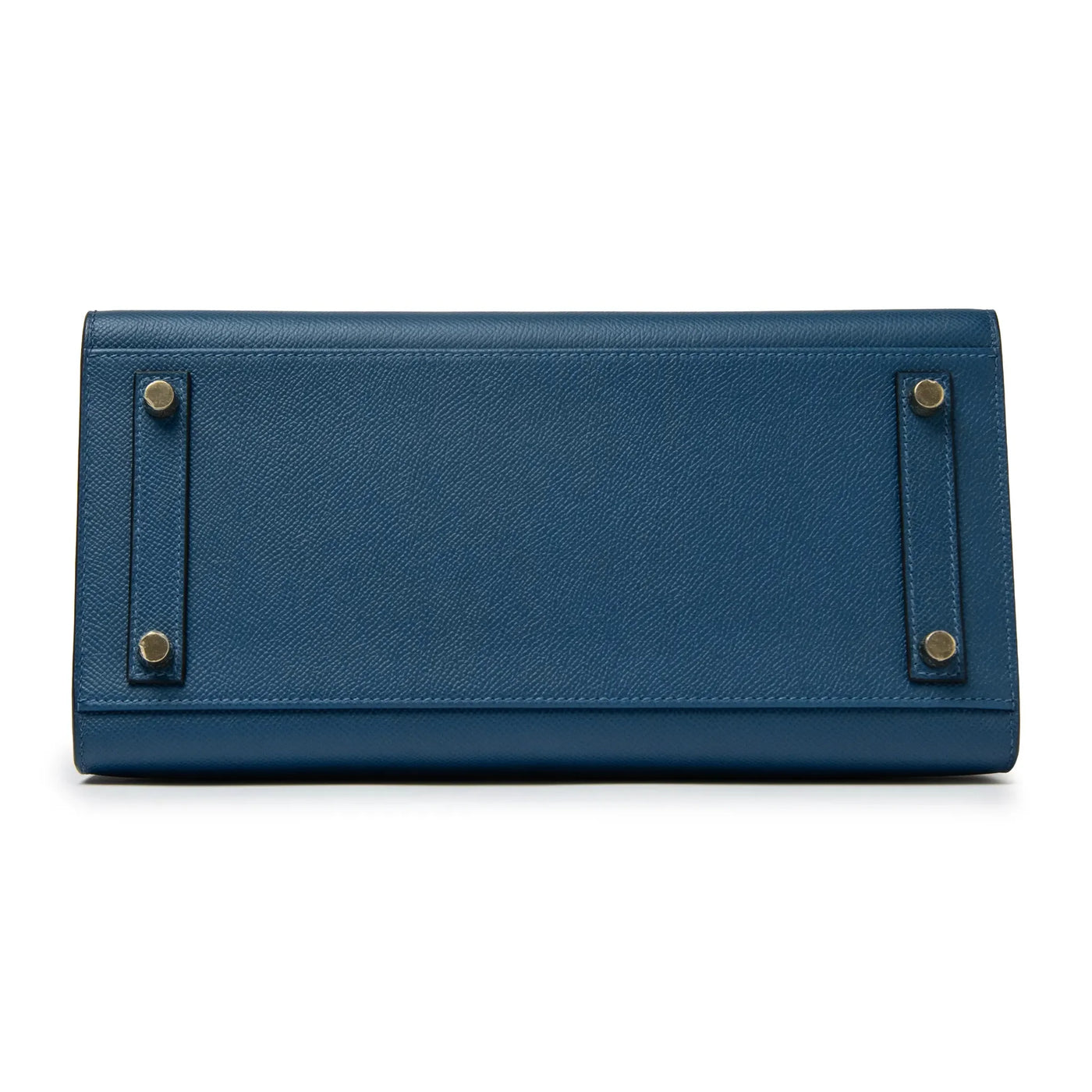 Sac à main Hermès Sellier Birkin 30 Deep Bleu Epsom Leather Or Hardware — vue 6