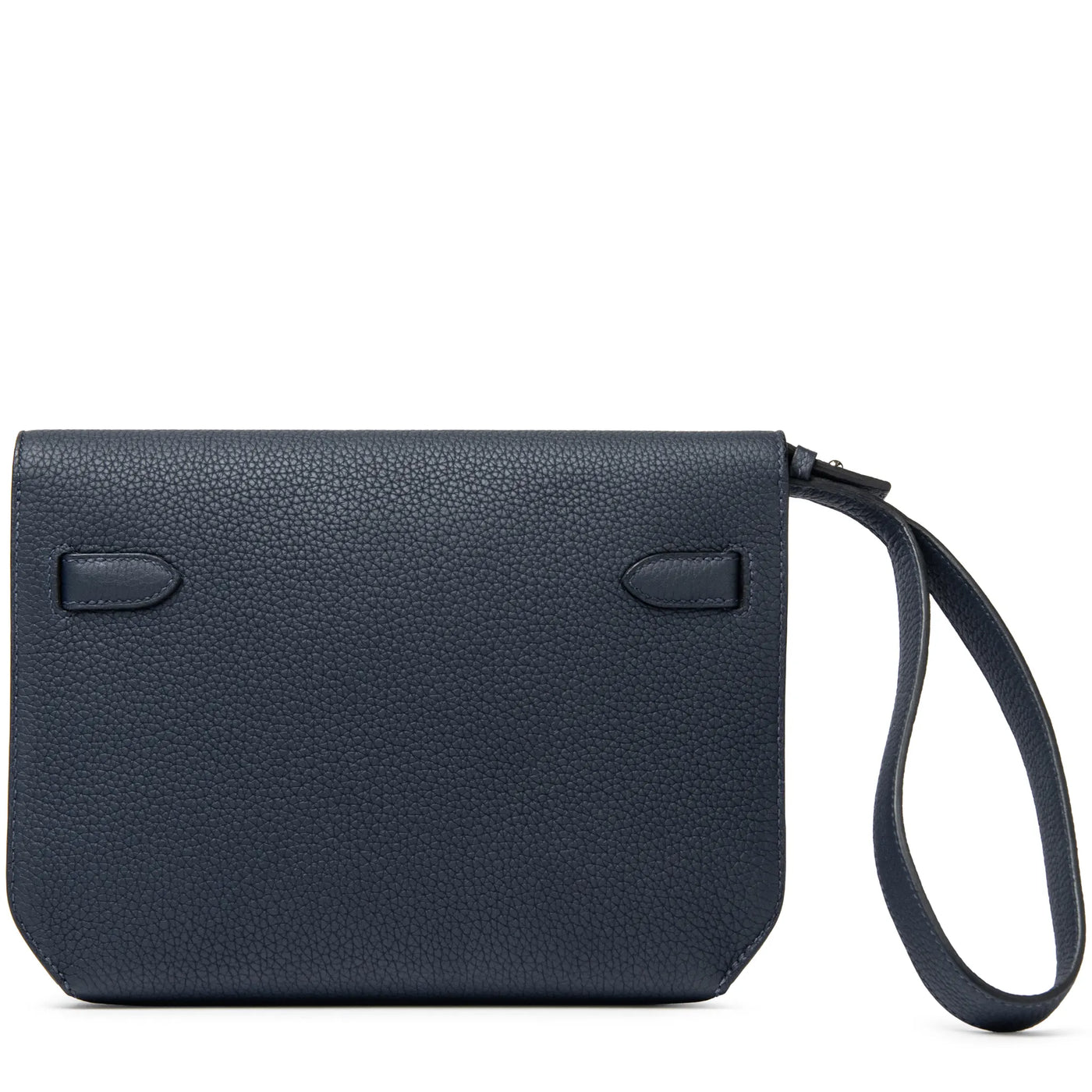 Pochette Hermès Kelly Depeches 25 Togo Calfskin Bleu Nuit Palladium Hardware — vue 2