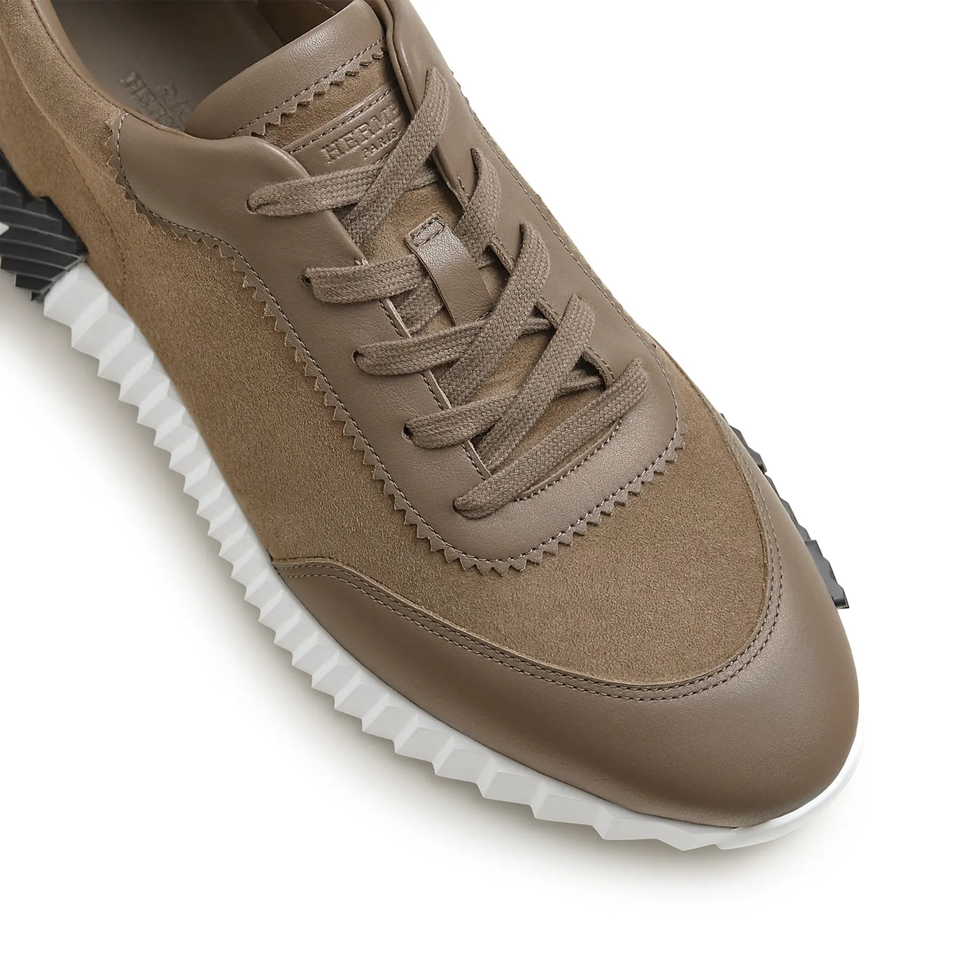 Baskets Hermès Bouncing Calf Étoupe — vue 3