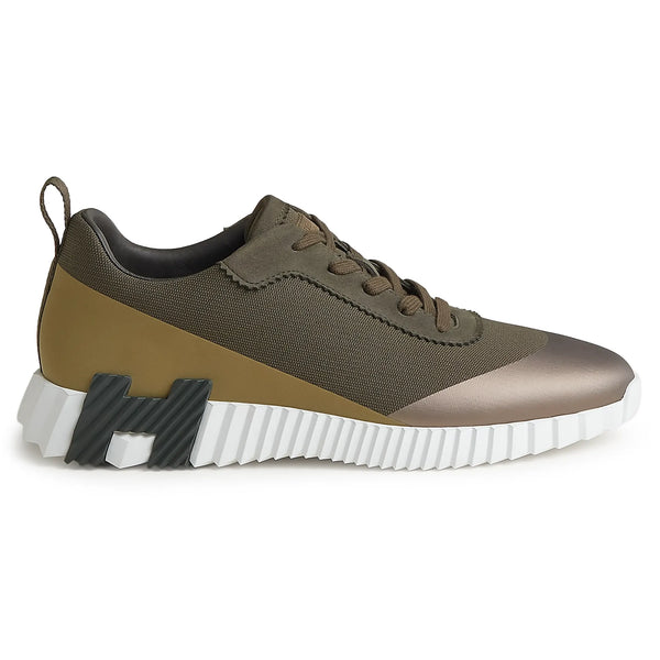 Baskets Hermès Bouncing Calf Multicolour Forest Vert