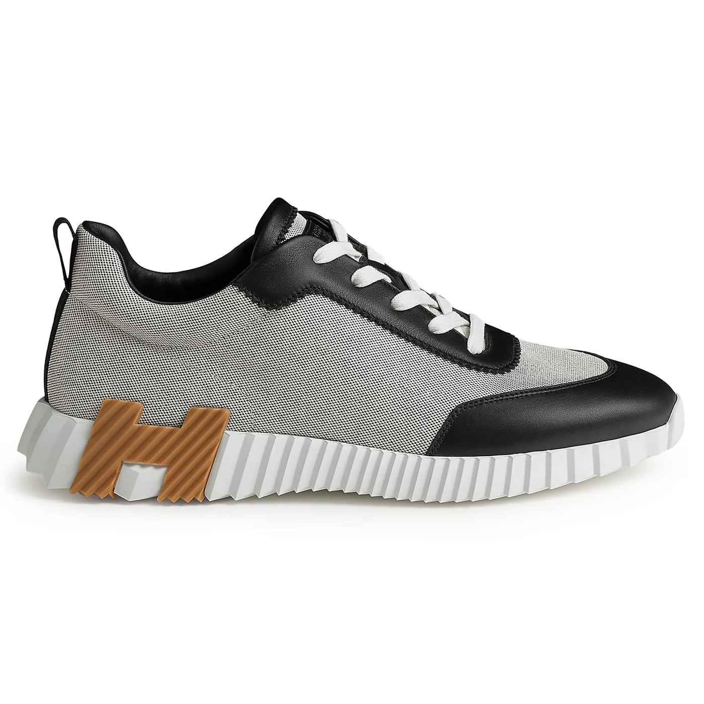 Baskets Hermès Bouncing Calf Prunoir Noir