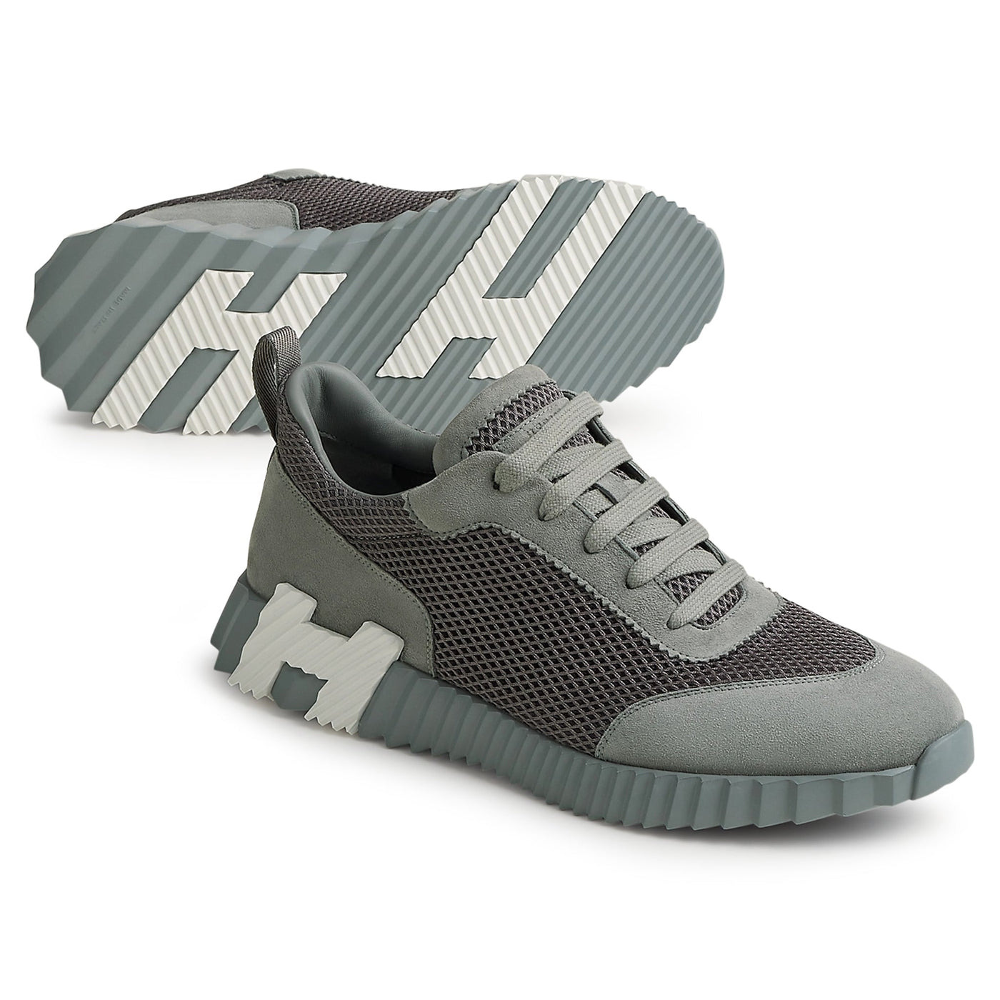 Baskets Hermès Bouncing Gris — vue 4