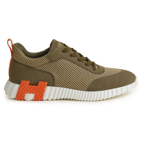 Baskets Hermès Bouncing Vert
