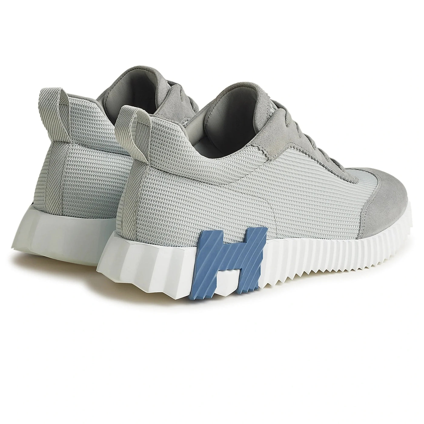 Baskets Hermès Bouncing Gris Bleu — vue 2