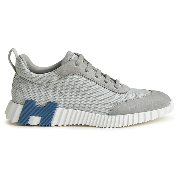 Baskets Hermès Bouncing Gris Bleu