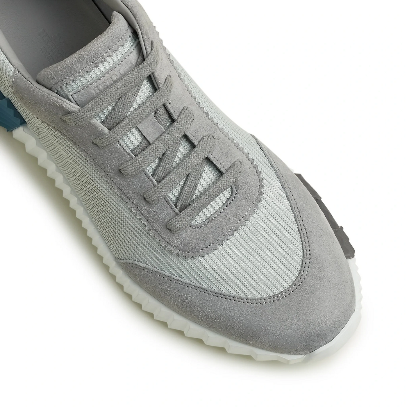 Baskets Hermès Bouncing Gris Bleu — vue 3