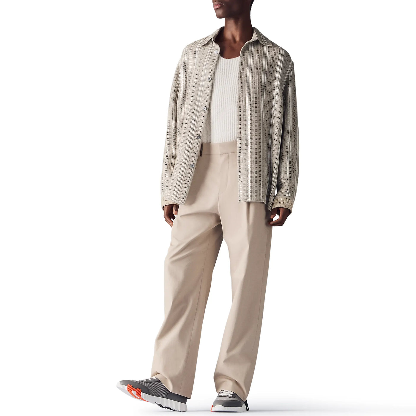 Baskets Hermès Bouncing Osmium Gris — vue 6