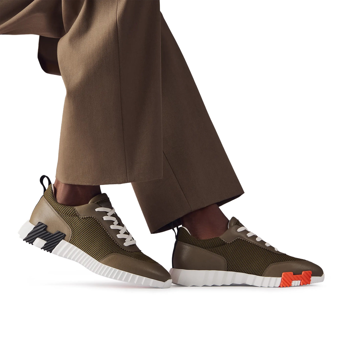Baskets Hermès Bouncing Tundra Vert — vue 6
