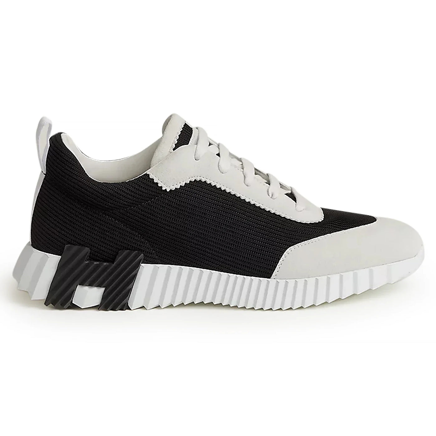 Baskets Hermès Bouncing Blanc Noir