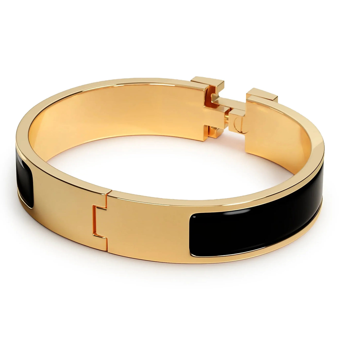Bracelet Hermès Clic H Noir Bracelet — vue 2