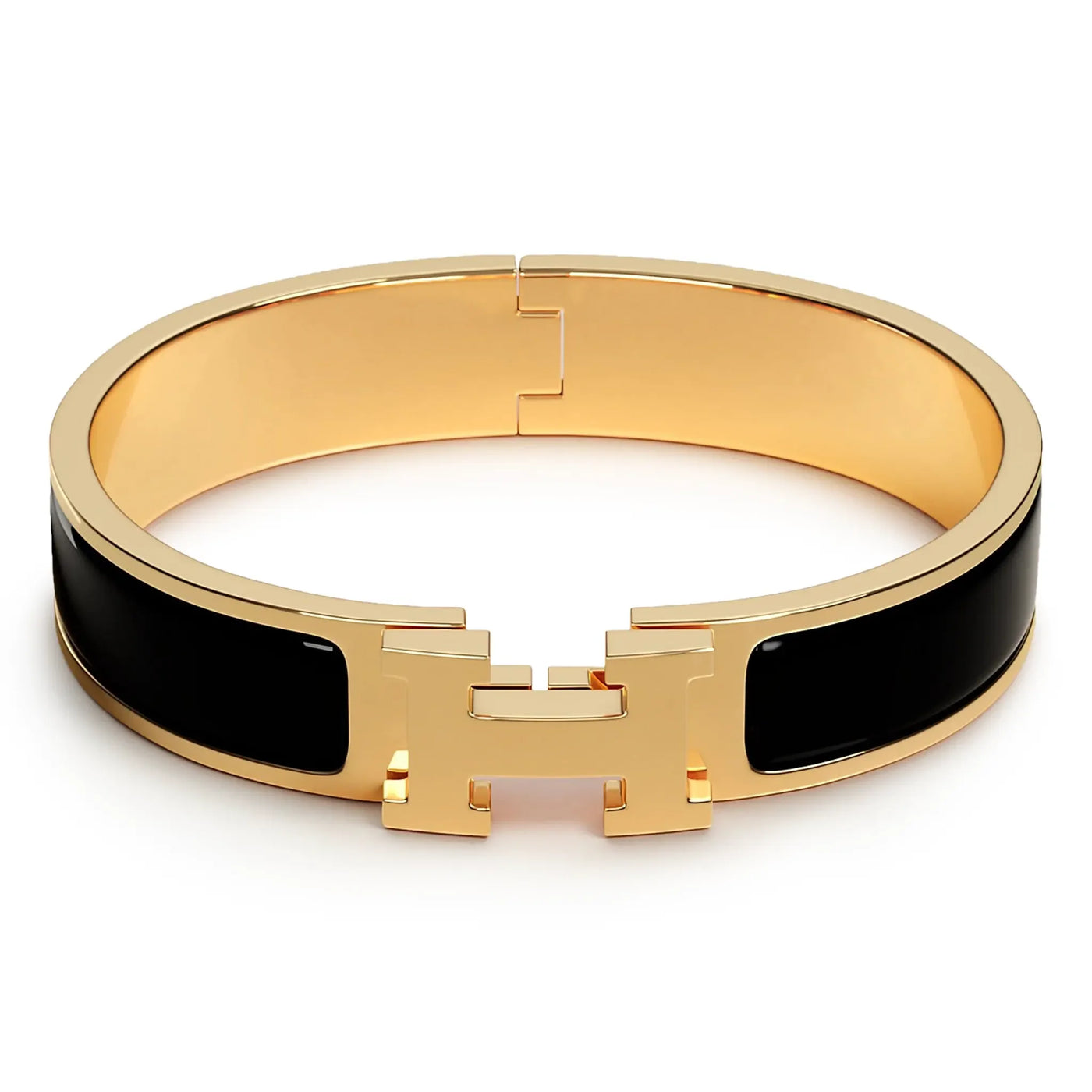 Bracelet Hermès Clic H Noir Bracelet