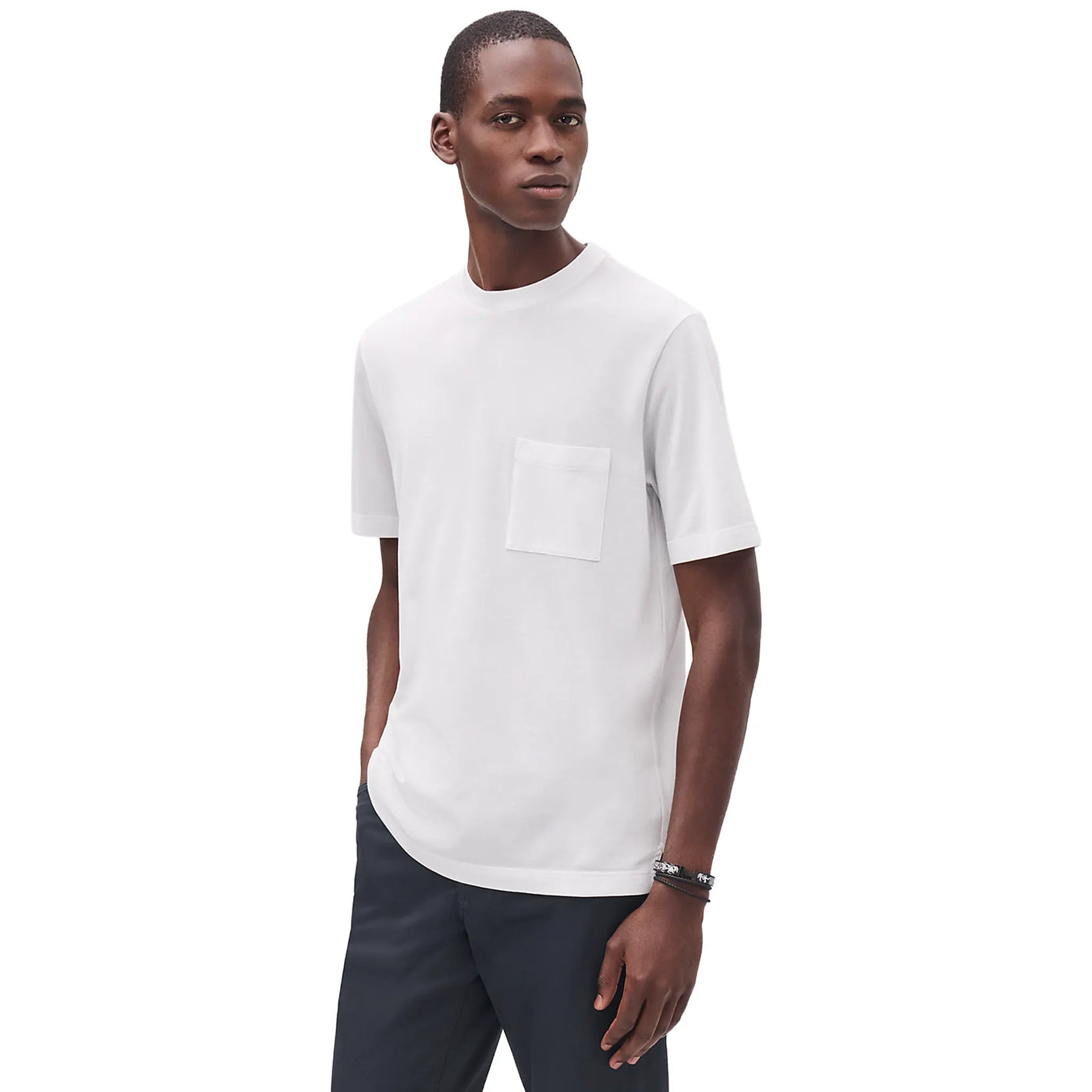 T-Shirt Hermès Embroidered Blanc T Shirt