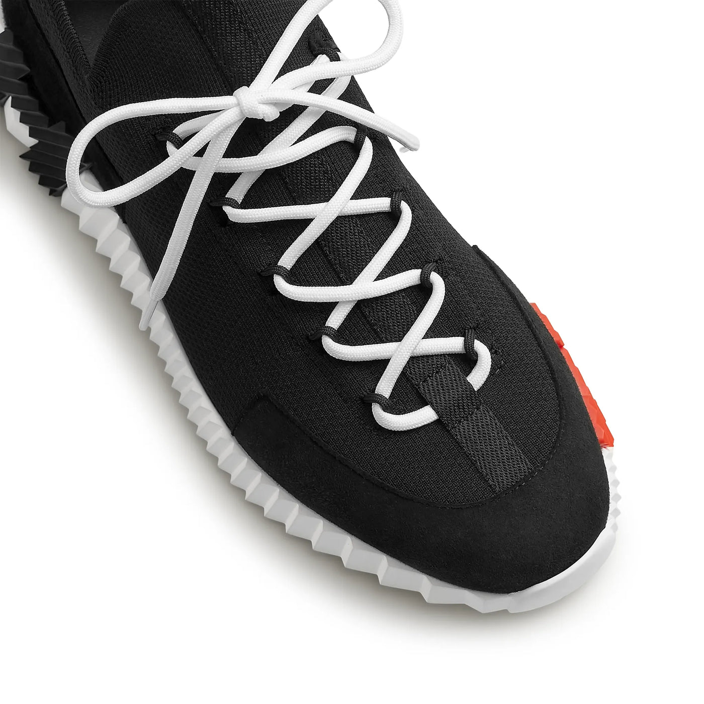 Baskets Hermès Lift Slip-on Noir Blanc — vue 3
