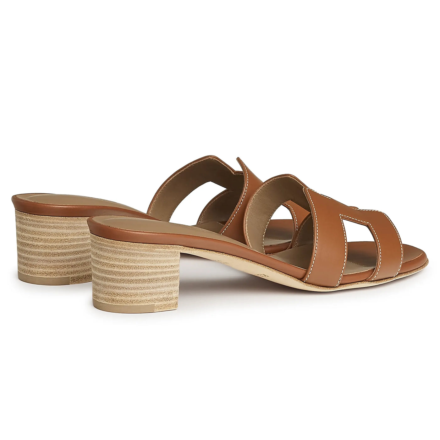 Sandales Hermès Oasis Or — vue 4