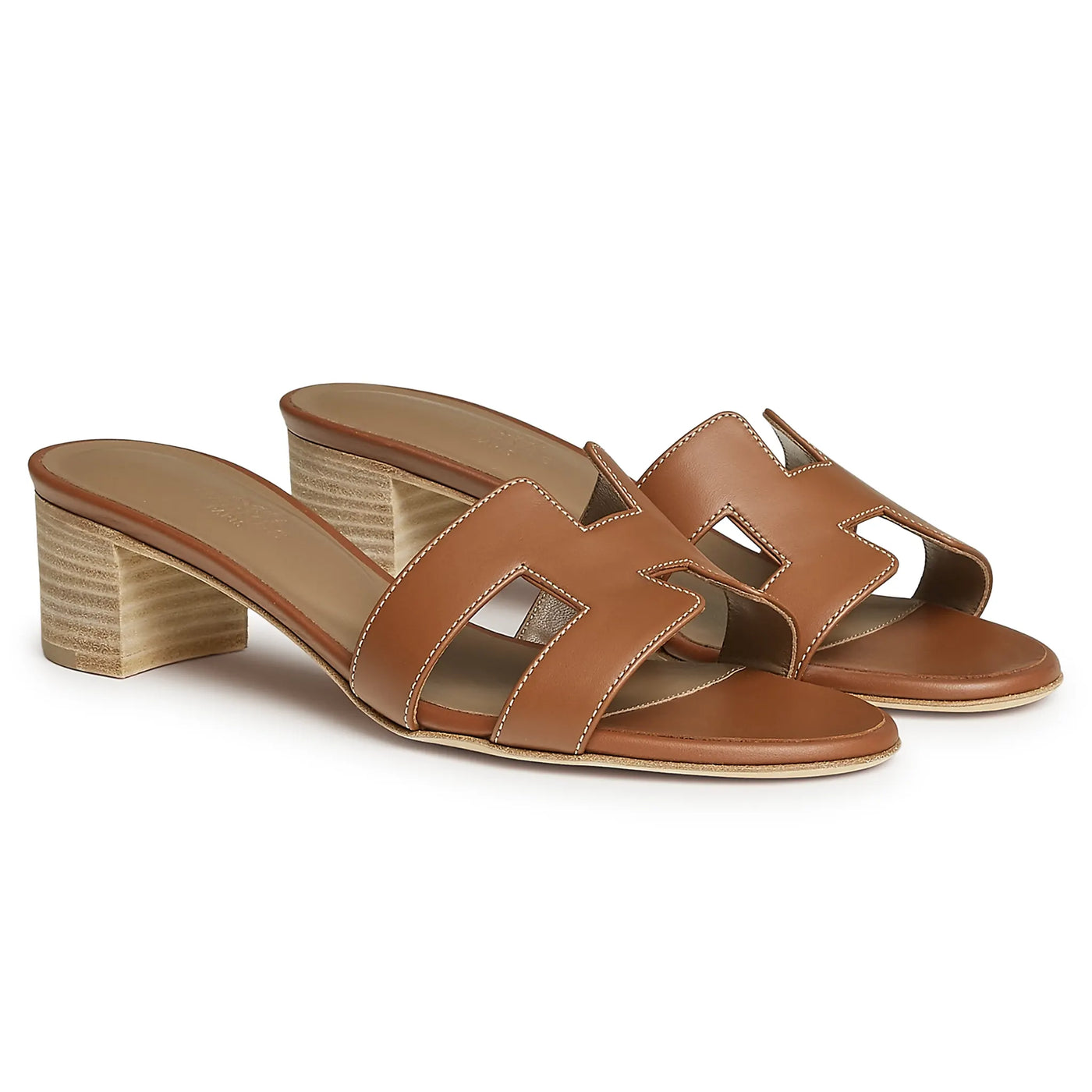 Sandales Hermès Oasis Or — vue 2