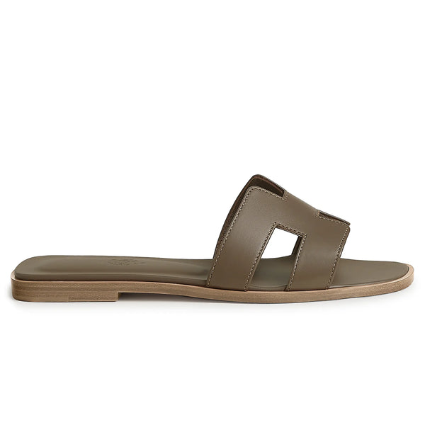 Sandales Hermès Oran Étoupe