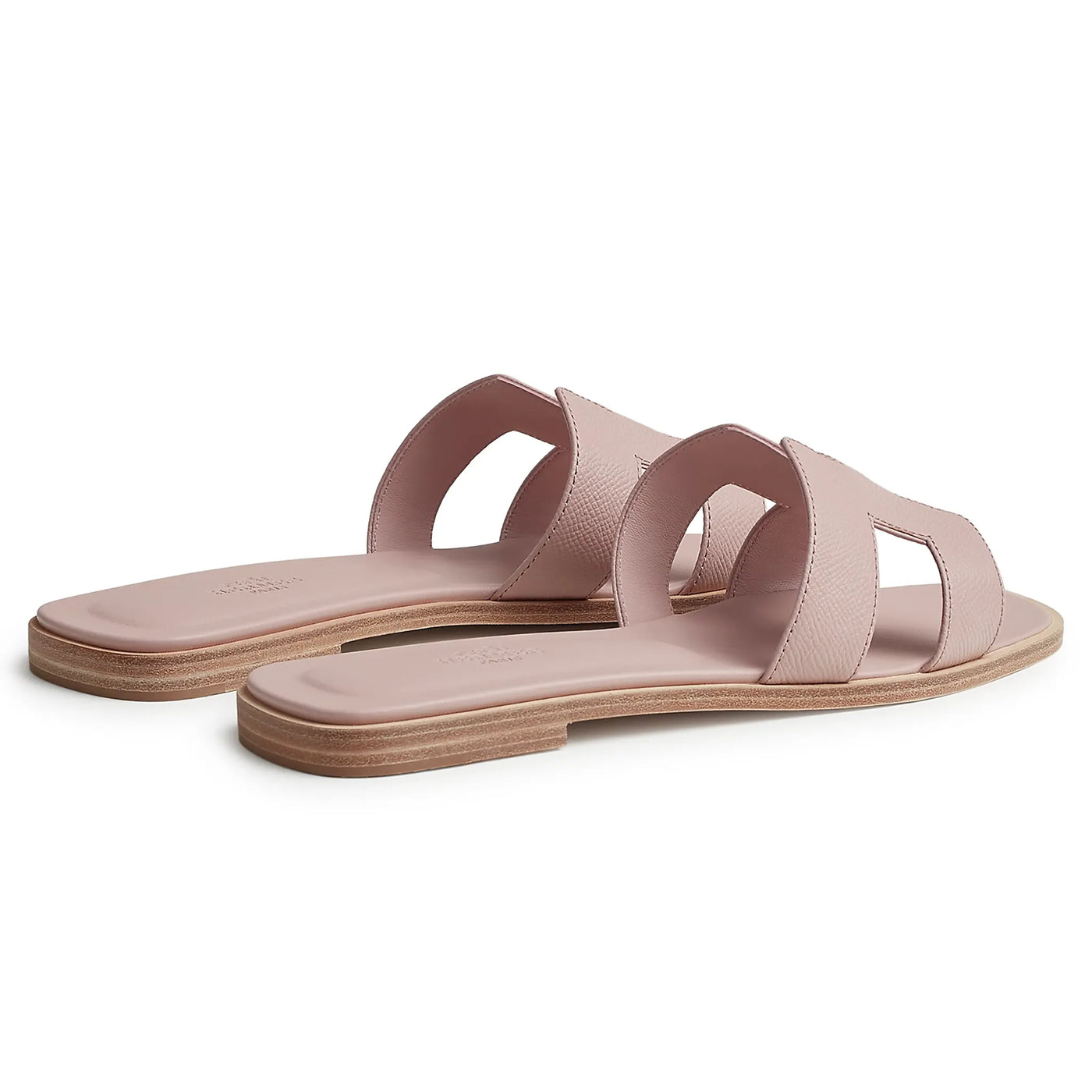 Sandales Hermès Oran Rose Porcelaine — vue 4