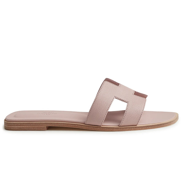 Sandales Hermès Oran Rose Porcelaine