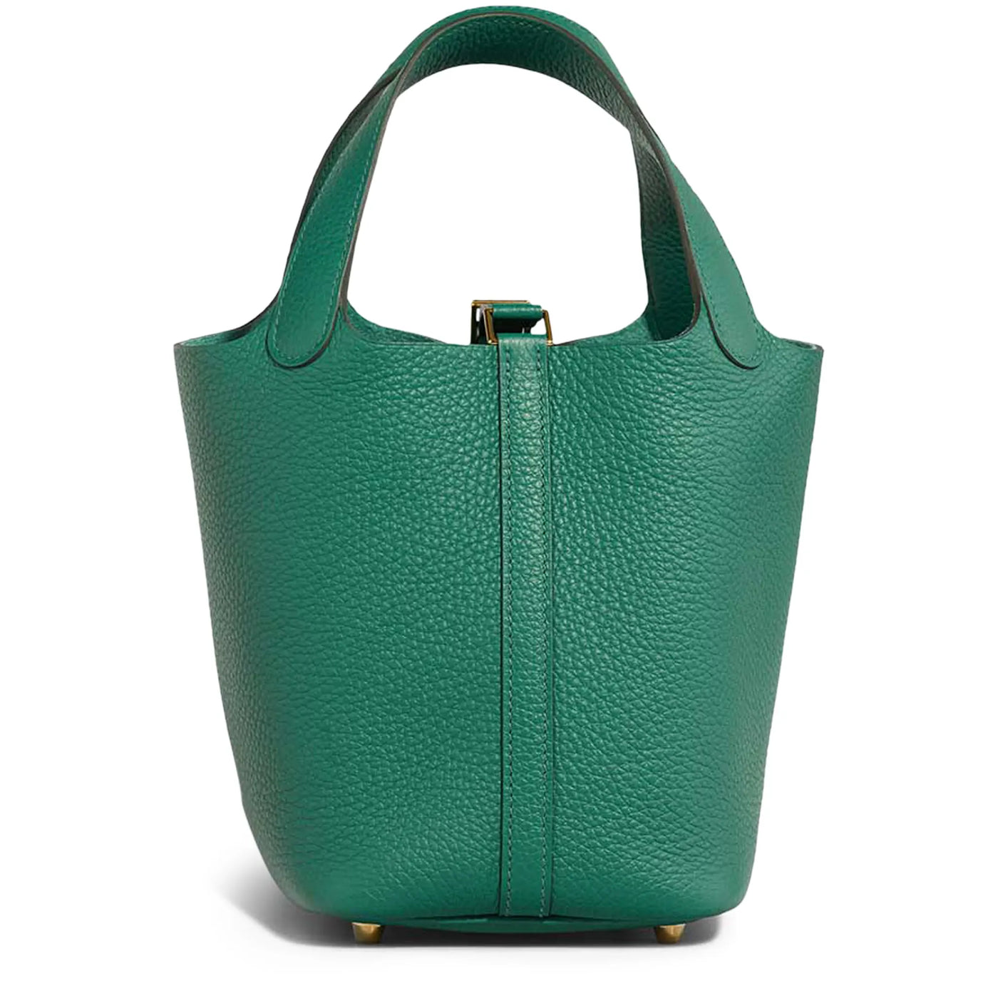Sac à main Hermès Picotin Lock 18 Vert Clemence Or Hardware — vue 2
