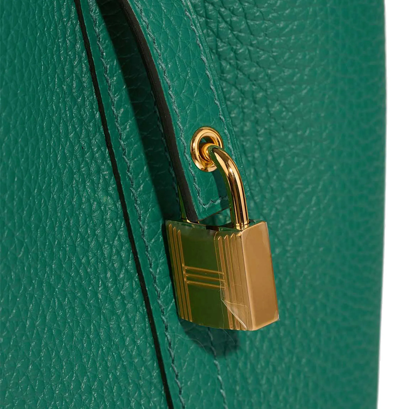 Sac à main Hermès Picotin Lock 18 Vert Clemence Or Hardware — vue 5