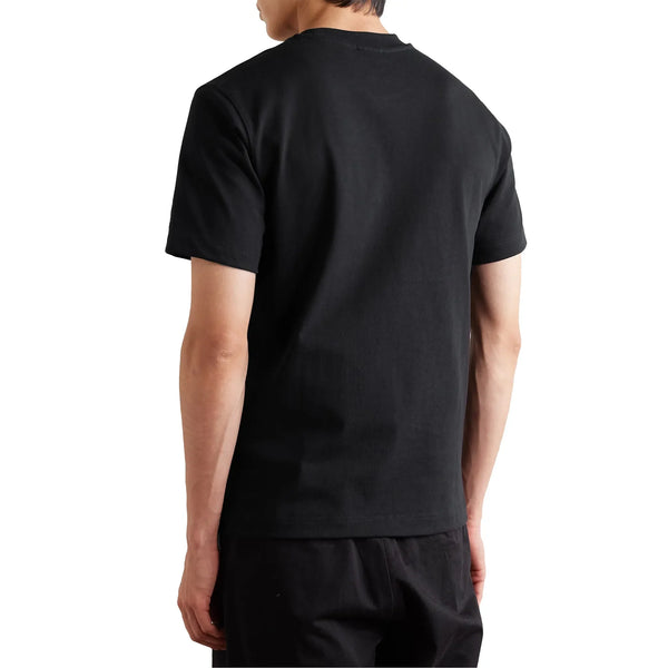 T-Shirt Jacquemus Grosgrain Brand Logo Tab Noir T Shirt — alt