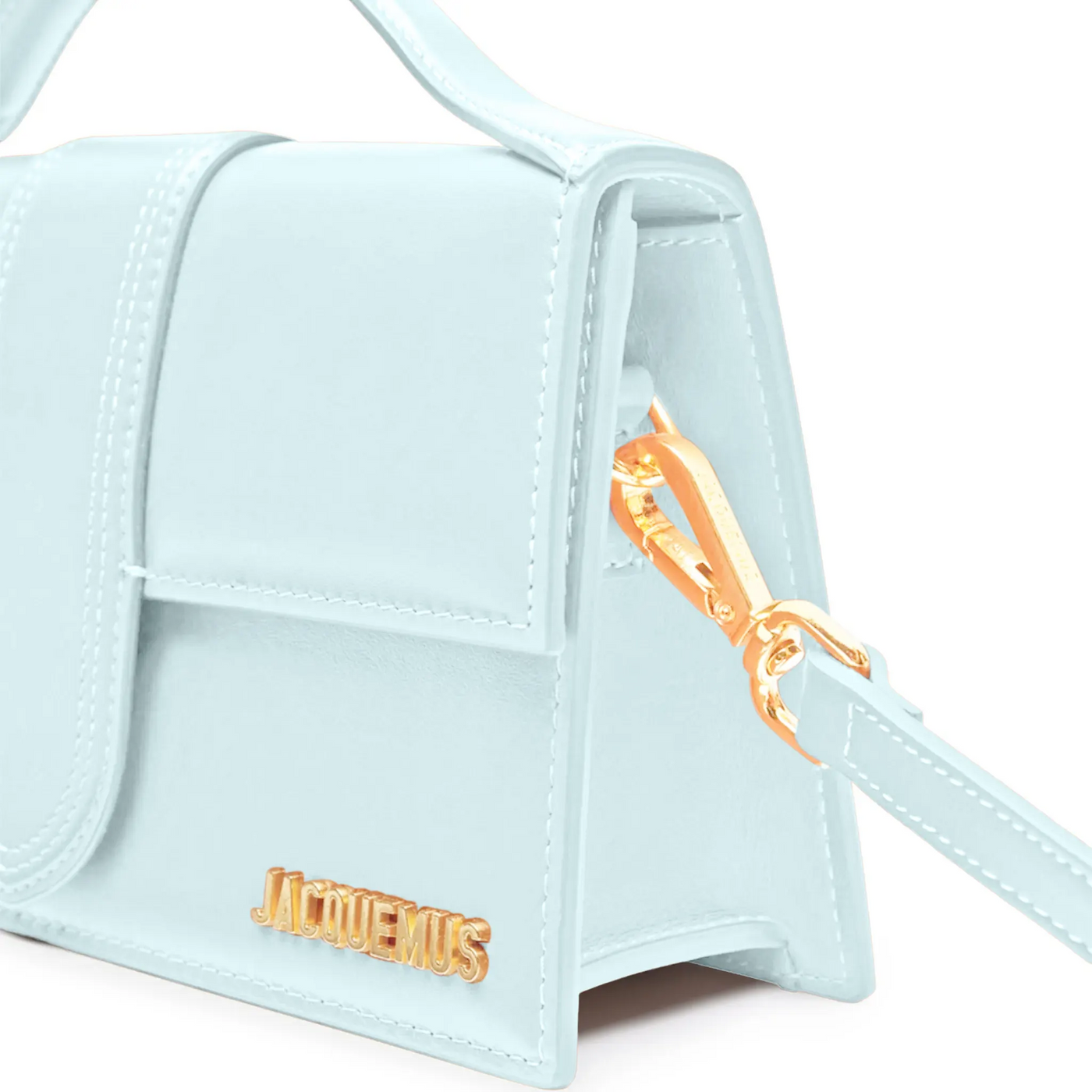 Sac à bandoulière Jacquemus Large Bambino Bleu Crossbody — vue 4