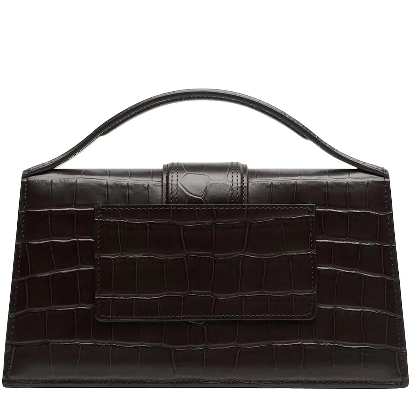 Sac à bandoulière Jacquemus Large Bambino Noir Crocodile Crossbody — vue 2