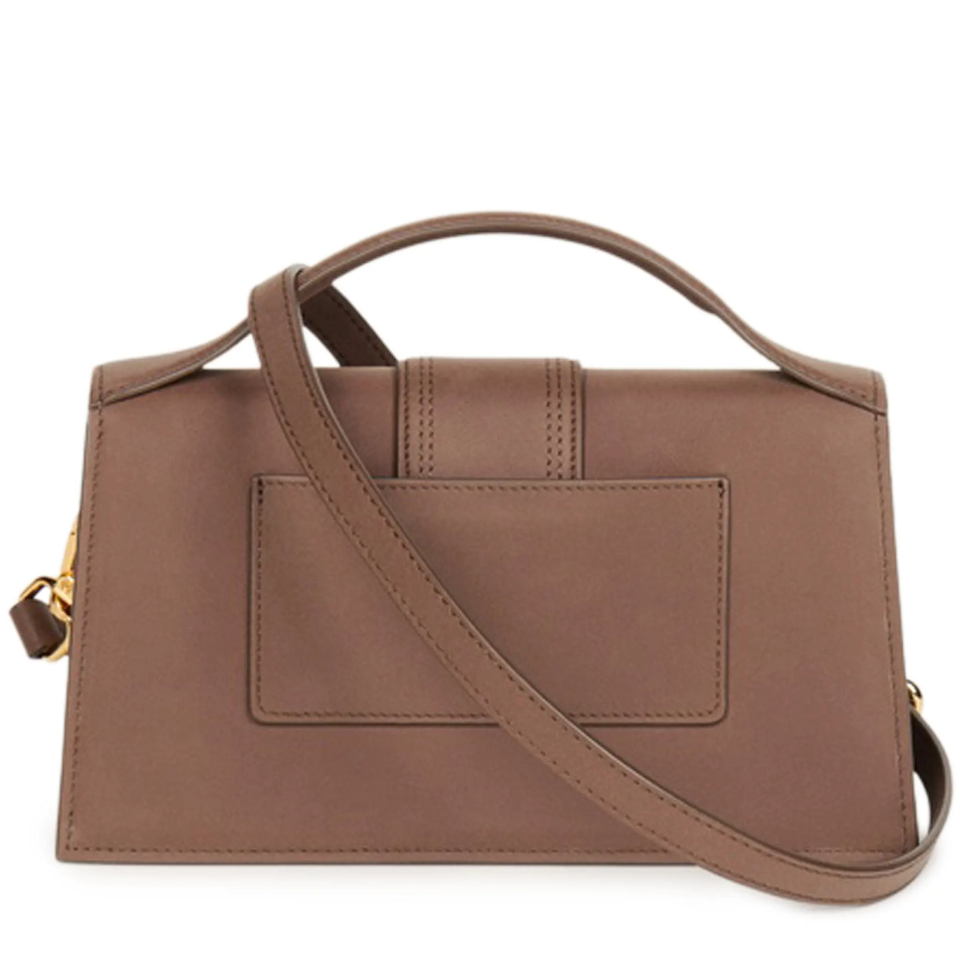Sac à bandoulière Jacquemus Large Bambino Marron Suede Crossbody — vue 2
