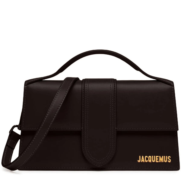 Sac à bandoulière Jacquemus Large Bambino Foncé Marron Crossbody