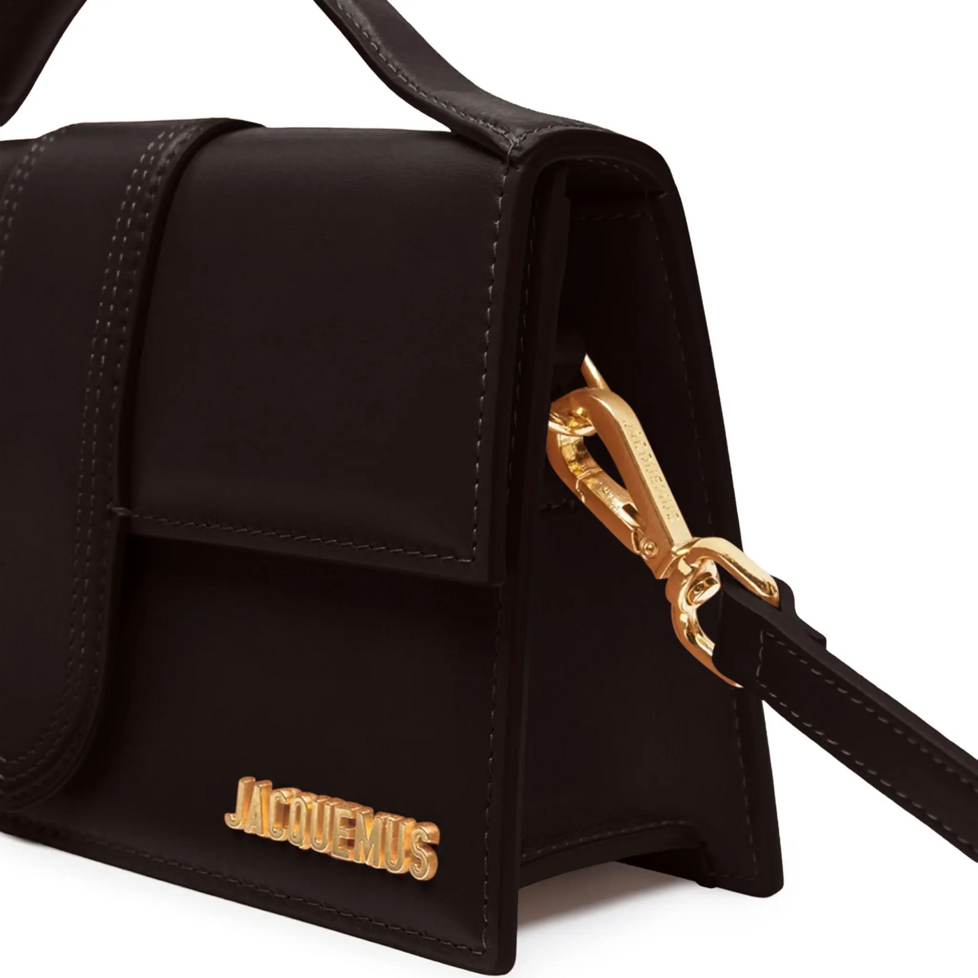 Sac à bandoulière Jacquemus Large Bambino Foncé Marron Crossbody — vue 4